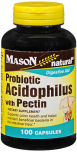 Mason Natural Probiotic Acidophilus with Pectin Capsules - 100 ct