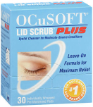 Ocusoft Lid Scrub Plus Eyelid Cleanser Pre-Moistened Pads - 30 ct