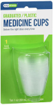 Ezy Dose 1 oz Plastic Graduated Medicine Cups - 10 ea.