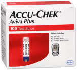 Accu-Chek Aviva Plus Test Strips -100 ct