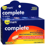 Sunmark Complete, Multivitamin/Multimineral Supplement Tablets - 130 Tablets