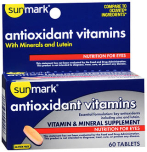 Sunmark Antioxidant Vitamins for Eyes - 60 ct