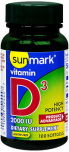 Sunmark Vitamin D Softgels - 2000 IU - 100 ct