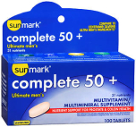 Sunmark Complete, 50+ Ultimate, Men's Tablets - 100 Tablets