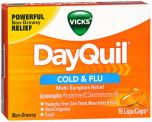 Vicks DayQuil Cold Flu Multi-Symptom Relief LiquiCaps - 16 Ct.