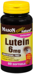 Mason Natural Lutein 6 mg Softgels