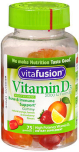 VitaFusion Vitamin D3 2000 IU Formula Gummies Natural Orange, Lemon & Strawberry Flavors