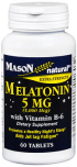 Mason Natural Melatonin 5 mg Tablets Extra Strength - 60ct