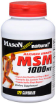 Mason Natural MSM 1000 mg Capsules Maximum Strength