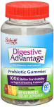 Schiff Digestive Advantage Probiotic Gummies Assorted Fruit Flavors - 60 EA