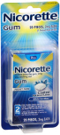 Nicorette Nicotine Polacrilex Gum 2 mg White Ice Mint - 20 ct
