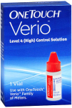 OneTouch Verio Level 4 (High) Control Solution - 1 vial