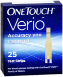 OneTouch Verio Test Strips - 25 ct