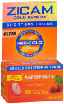 Zicam Ultra Cold Remedy RapidMelts Quick Dissolve Tablets Cherry Flavor - 18 ct