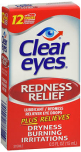 Clear Eyes Redness Relief Lubricant Eye Drops