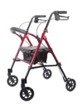 Rollator A S Red Ret Mrt413Arr