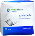 Health Mart Entrust Plus Underpads Maximum Absorbency