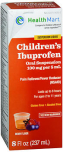 Health Mart Children's Ibuprofen Oral Suspension Berry Flavor 8 OZ