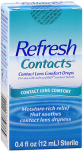 Refresh Contacts Contact Lens Comfort Drops