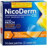 Nicoderm Cq Nicotine Transdermal System Clear Patches Step 2