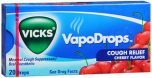 Vicks Vapodrops Cough Suppressant/Oral Anesthetic Drops Cherry Flavor