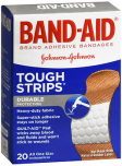 BAND-AID Tough Strips Adhesive Bandages All One Size 20 EA