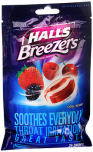 Halls Breezers Drops Cool Berry