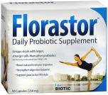 Florastor Daily Probiotic Supplement Vegetable Capsules 50 CP