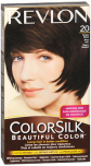 Revlon Colorsilk Beautiful Color Permanent Color 20 Brown Black