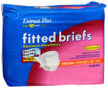 Entrust Plus Fitted Briefs Maximum Absorbency Medium 20 EA