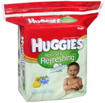 Huggies Naturally Refreshing Baby Wipes Cucumber & Green Tea Refill