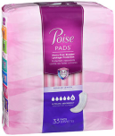 Poise Pads Bladder Leakage Protection Ultimate Absorbency Regular Length