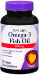 Natrol Omega-3 Fish Oil 1000 mg Softgels 90 CP