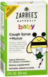 Zarbee's Naturals Baby Cough Syrup + Mucus Natural Grape Flavor