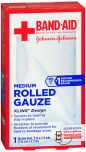 BAND-AID Rolled Gauze Medium 2.5 YD