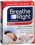 Breathe Right Nasal Strips Extra Tan 26 EA