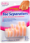 PediFix 3-Layer Toe Separators