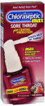 Chloraseptic Max Sore Throat Plus Coating Protection Spray Wild Berries