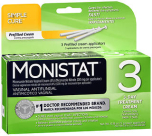 Monistat 3 Simple Cure Vaginal Antifungal Prefilled Cream