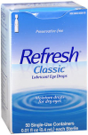 REFRESH Classic Lubricant Eye Drops Single-Use Containers 50 EA