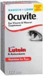 Bausch + Lomb Ocuvite Eye Vitamin & Mineral Supplement with Lutein & Antioxidants Tablets