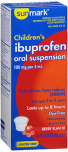 Sunmark Children's Ibuprofen Oral Suspension Dye-Free Berry Flavor