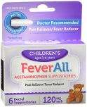 FeverAll Children's Acetaminophen Suppositories