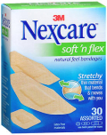 Nexcare Soft'n Flex Natural Feel Bandages Assorted