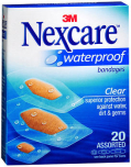 Nexcare Clear Waterproof Bandages Assorted Sizes