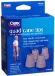 Carex Quad Cane Tips A705-00