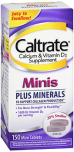 Caltrate Bone Health Advanced Calcium Supplement Minis Tablets