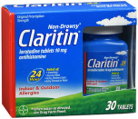 CLARITIN 24 Hour Allergy Tablets 30 TB