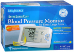 LifeSource Blood Pressure Monitor for Extra Large Arms