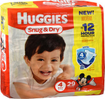 HUGGIES Snug & Dry Diapers Size 4